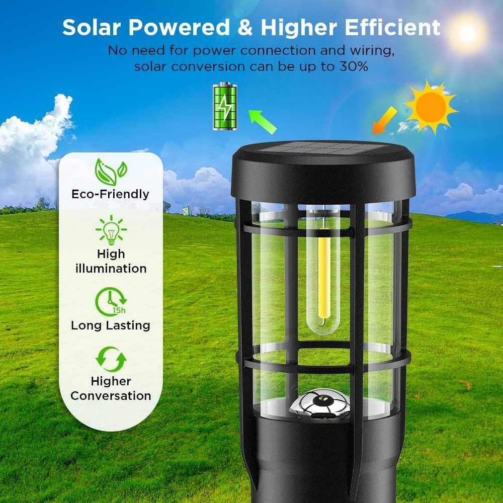 Lampade: Solarlampen - 4 Stück - Warmweiß LED – Nuovo e nell'imballaggio originale da Nuglar venduto da SaleRitter 3