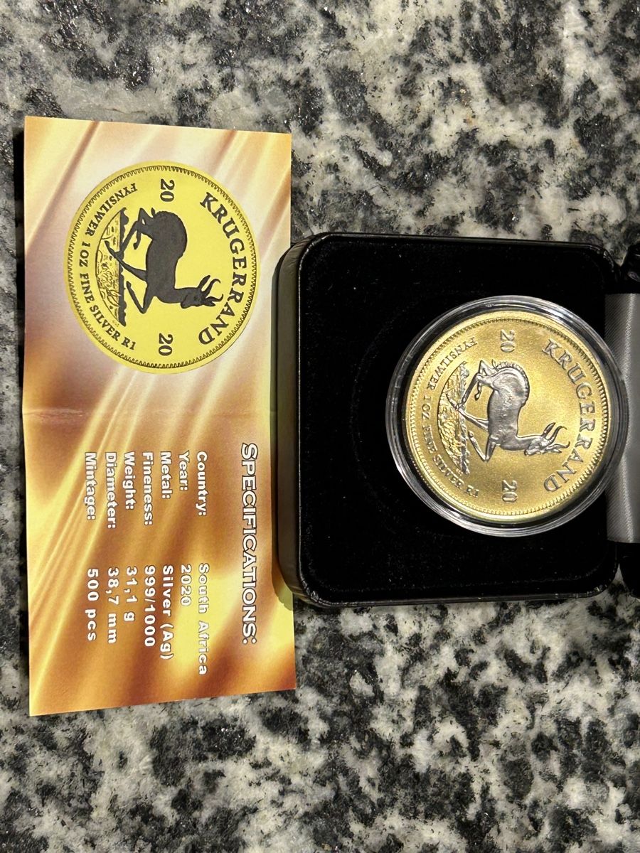 Alle Münzen: Silber Krügerrand Space Gold  – Neu (gemäss Beschreibung) aus St. Gallen von Tenkmaster 4