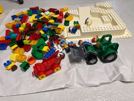DUPLO LEGO 1.6Kg Konvolut Steine Grundplatte Tiere Figuren