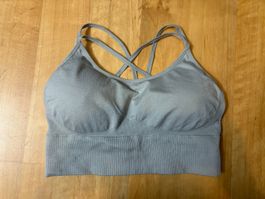 Grauer Sport-BH Gr. M