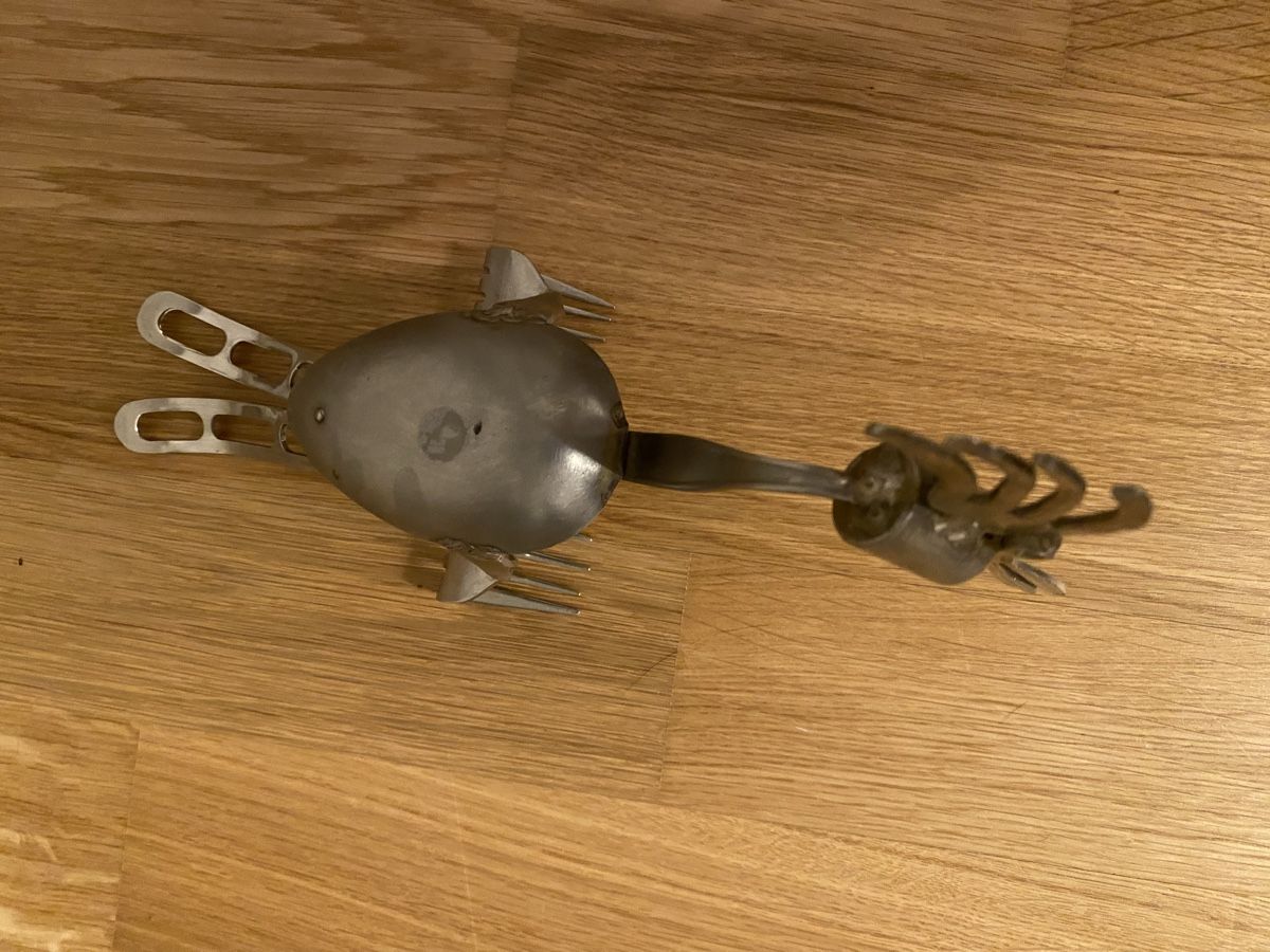 Skulpturen & Statuen: Vogel Skulptur - Kunst aus Besteck! – Neu (gemäss Beschreibung) aus Killwangen von BeautysAndEmmas 3