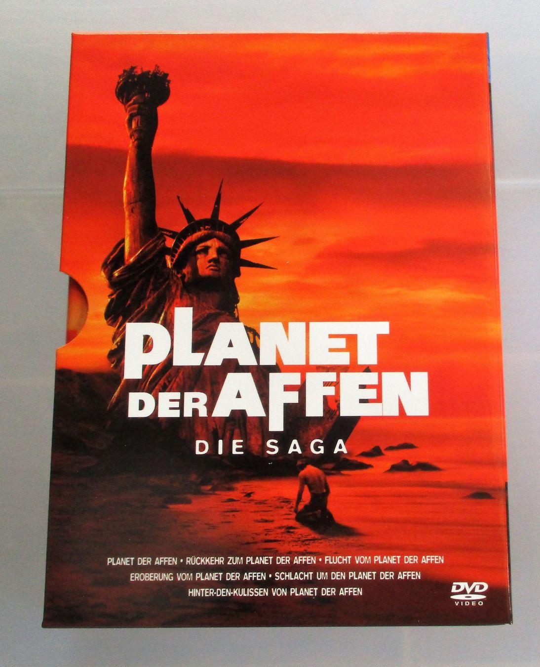 Tutti i DVDs: PLANET DER AFFEN - Die Saga 6-DVD Box – Usato da Wattwil venduto da Muriel10