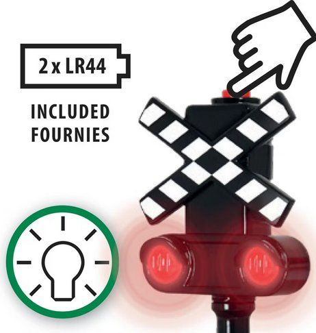 Brio Giocattoli: BRIO 33862 Blinkendes Bahnsignal – Nuovo e nell'imballaggio originale da Oensingen venduto da Liquidations-Shop 2