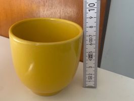 ALLES MUSS WEG! Keramiktasse | gelb | yellow ceramic cup