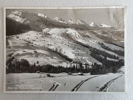 Ansichtskarte Skigebiet Arosa Blick Wildhaus Eggenburg