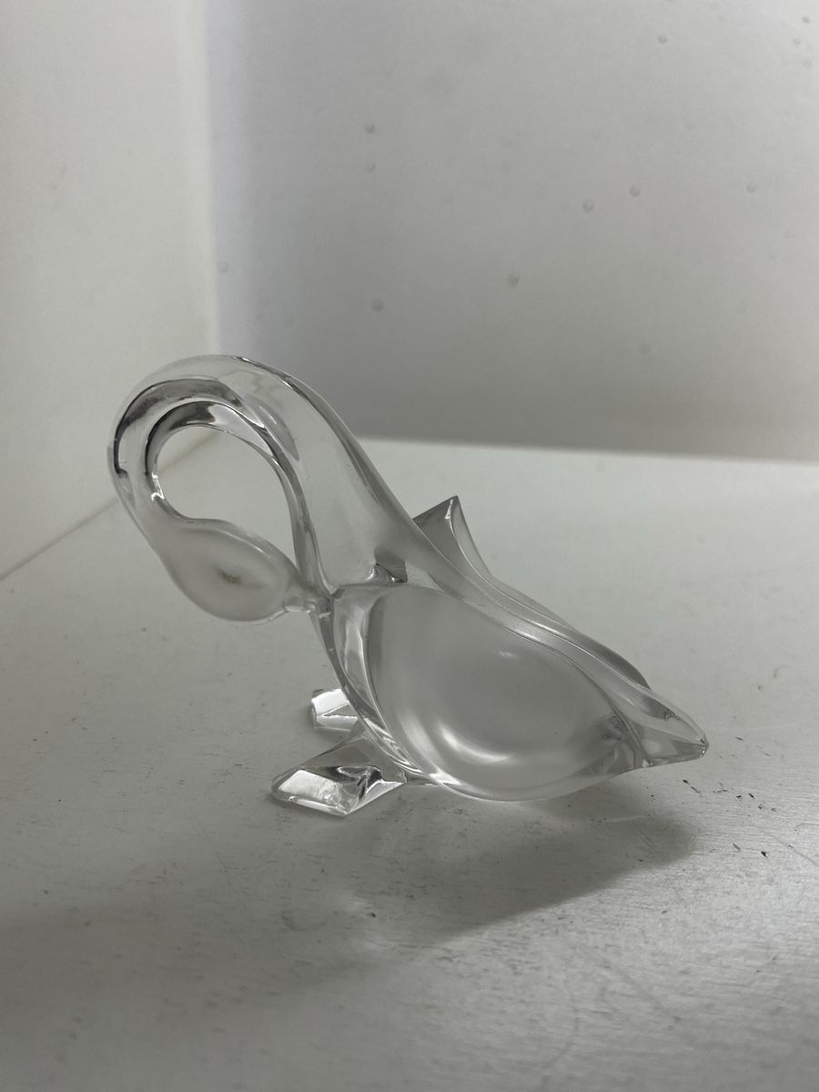 Sculture & Statue: Kleiner Schwan aus Glas – Usato da Wettingen venduto da NickInc