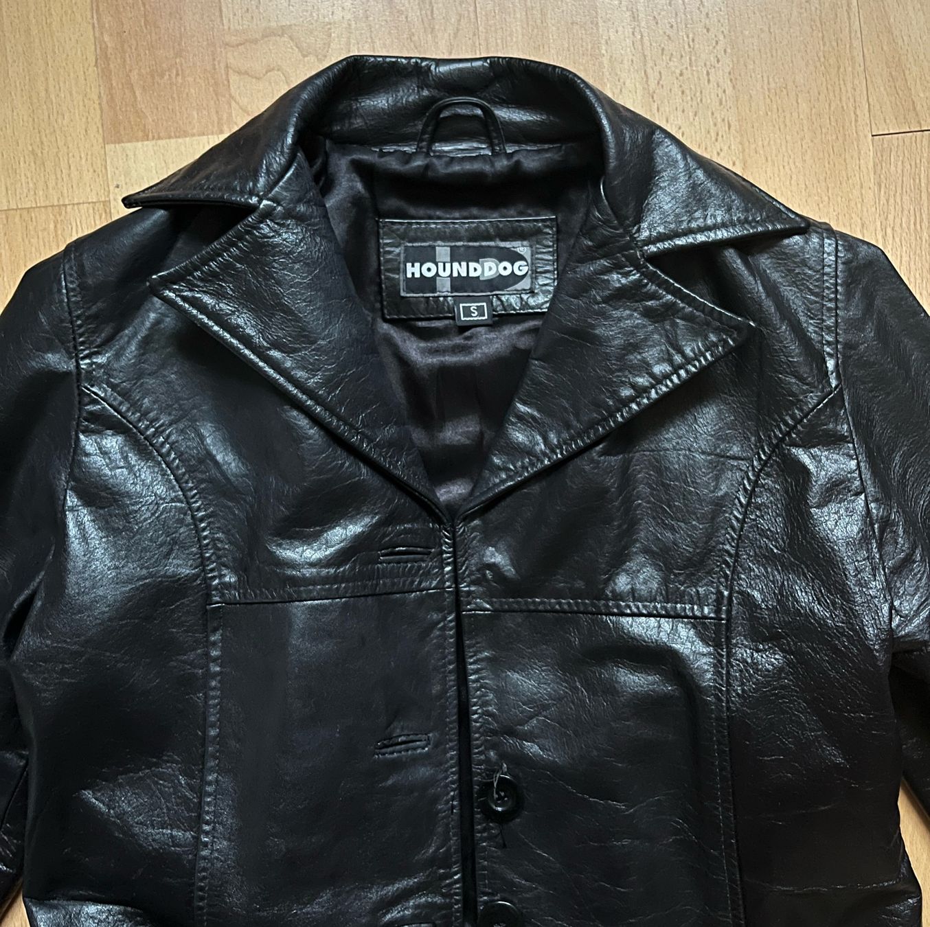 Jacken: Black leather jacket, size S – Gebraucht aus Basel von das_7wzs 4