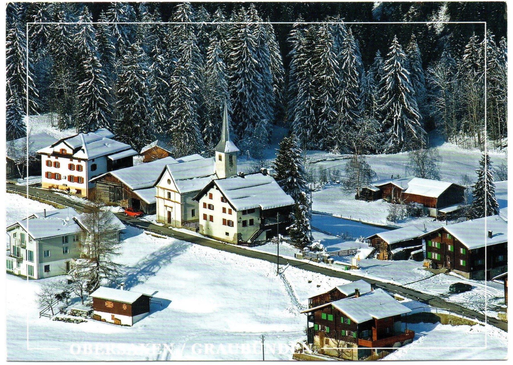 Cartes postales: EGGA Obersaxen - Auto – D'occasion à Jona par philajona