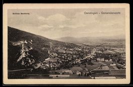 AK Oensingen, Generalansicht der Ortschaft