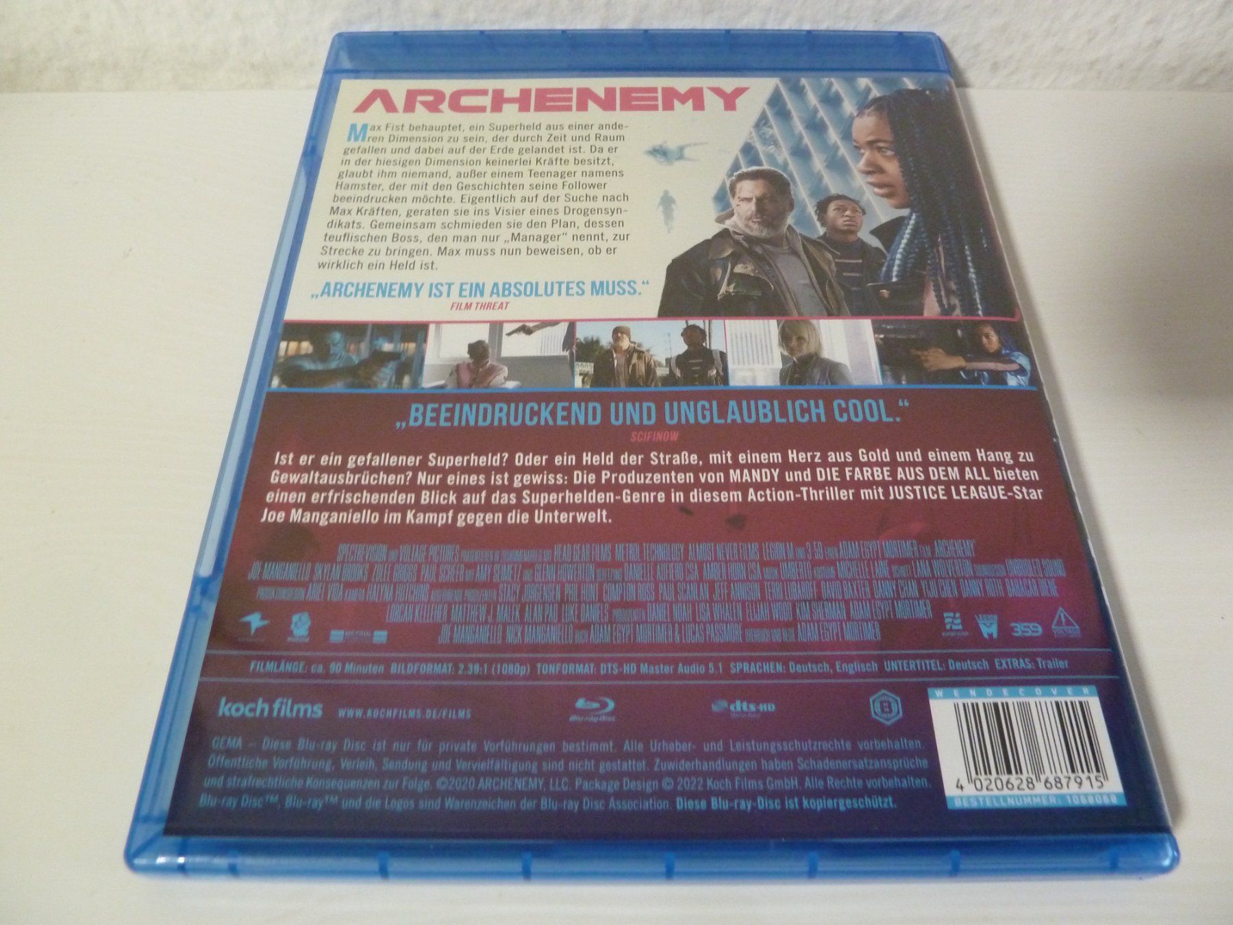 Tutti i DVDs: Archenemy  [Blu-ray] – Usato da Abtwil SG venduto da Pfusius 1