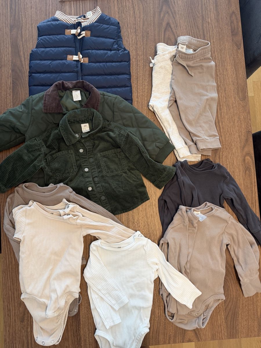 H&M Lotti & Set di vestiti: Kleiderpaket Gr. 68/75 – Nuovo (secondo la descrizione) da Bern venduto da bibibouchette 3