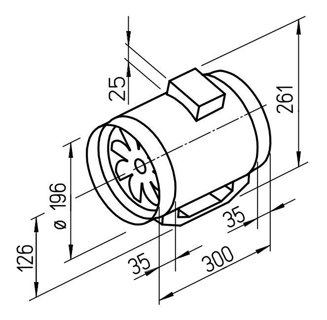 Helios Ventilatoren: Helios MV 200 Multivent-Rohrventilator – Neu und originalverpackt aus Bottighofen von zaap 4
