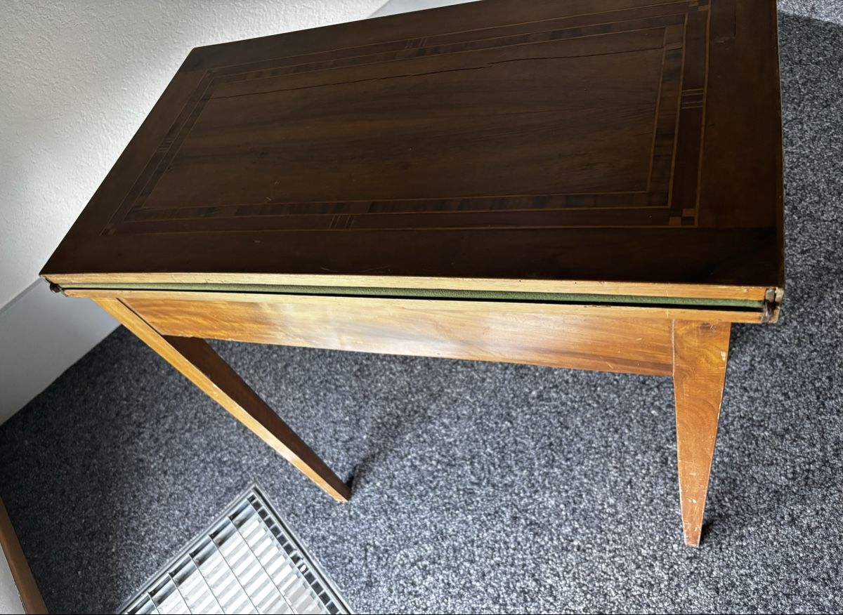 Tables: TABLE DE BRIGE PLIANTE - SPIELTISCH / Klapptisch – D'occasion à Bern par jcmda 4