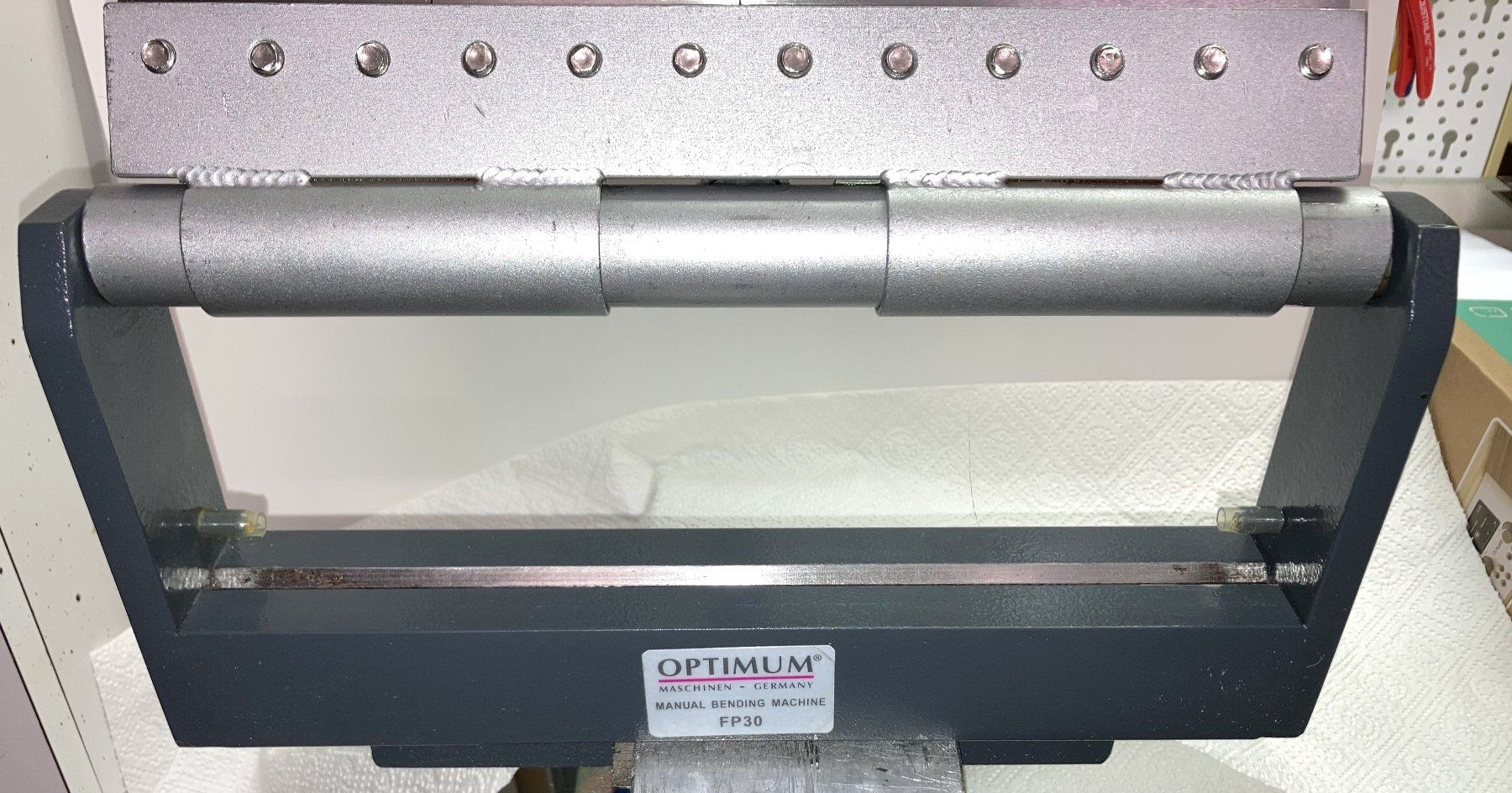 Tutti gli attrezzi: Biegemaschine OPTIMUM FP 30 – Usato da Reinach AG venduto da Bakeis 2