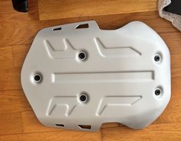 GS Motorschutzplatte Aluminium silber gebrauchter Zustand