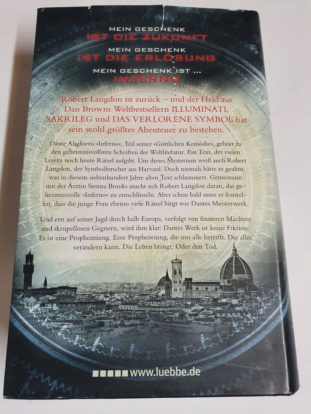 Libri: Dan Brown - Inferno Thriller – Usato da Oberdorf BL venduto da BaldenEagle 2