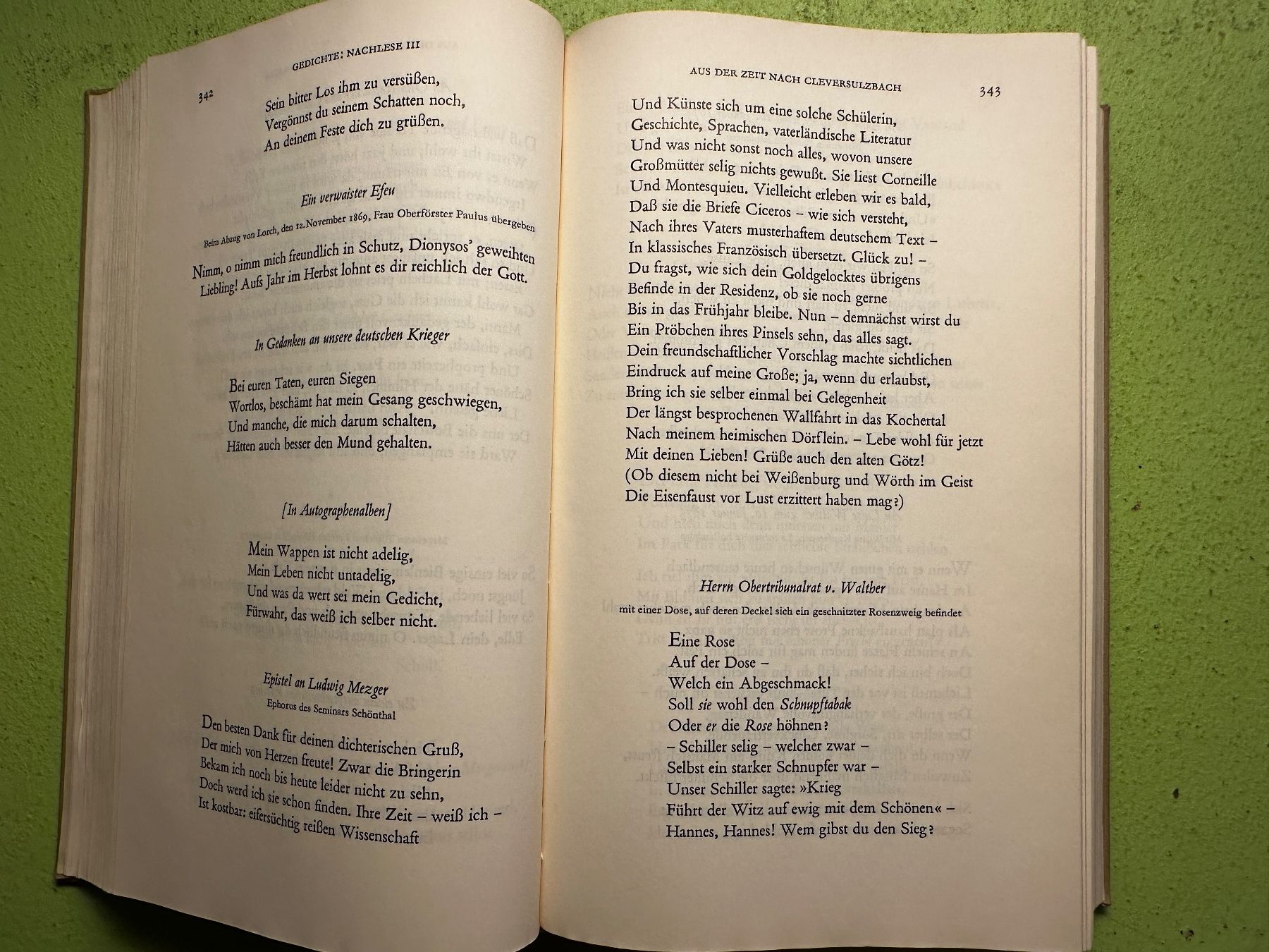 Libri: Eduard Mörike: Sämtliche Werke – Usato da Zürich venduto da allp 5
