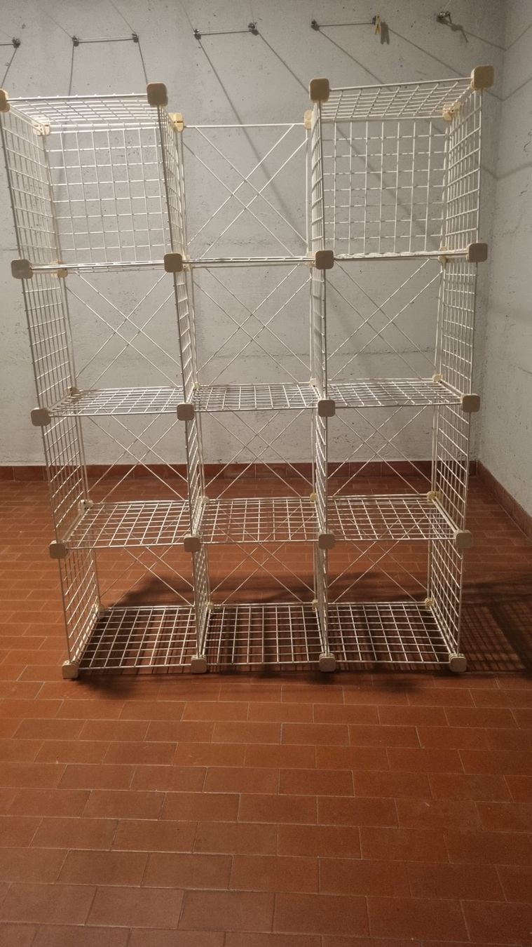 Scaffali: Weisses Drahtregal / Steckregal – Usato da Oberengstringen venduto da George0070