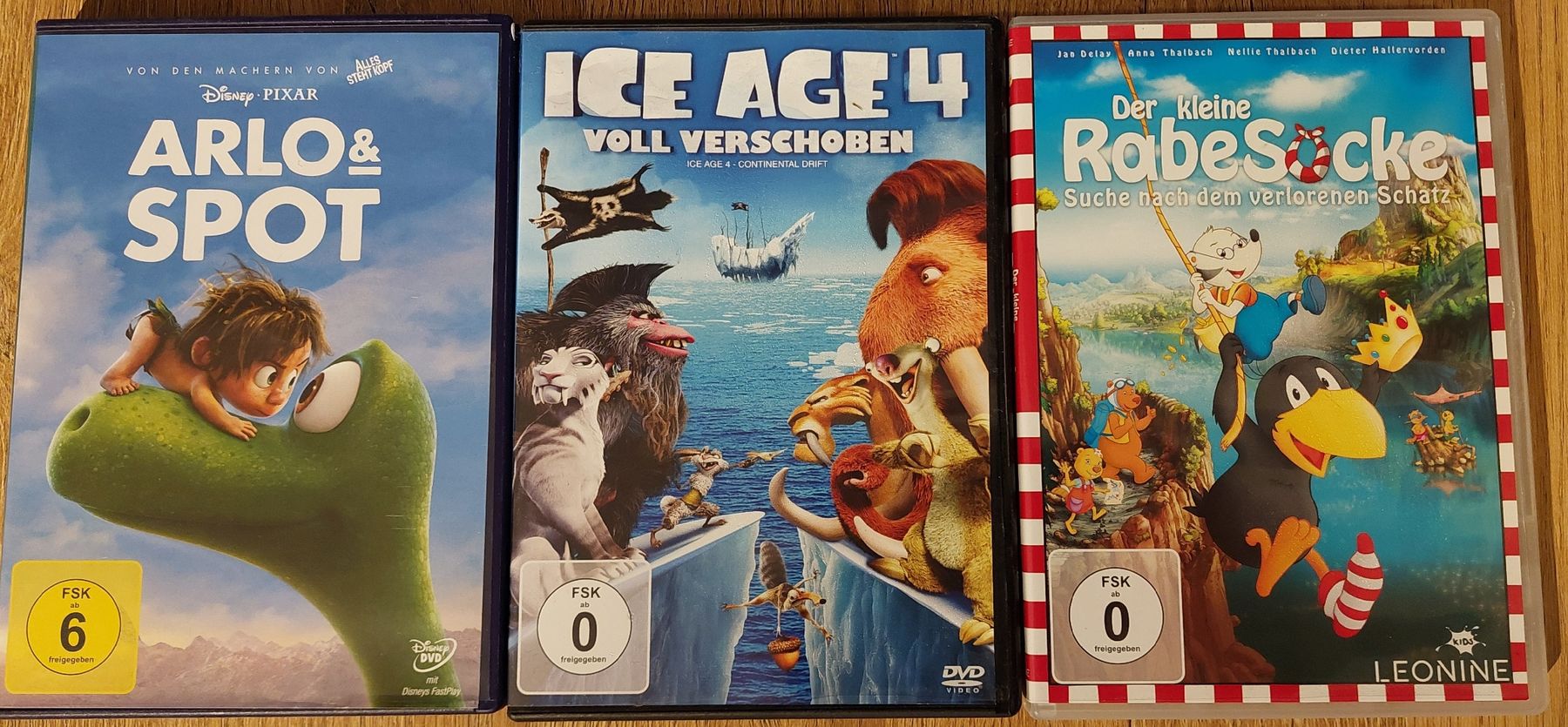 Tutti i DVDs: 3 Kinder DVDs – Usato da Wolhusen venduto da Arminho09