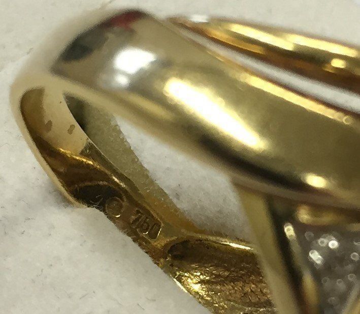 Anelli: Damenring 18 Karat mit Opal – Usato da Hombrechtikon venduto da Harosa 1