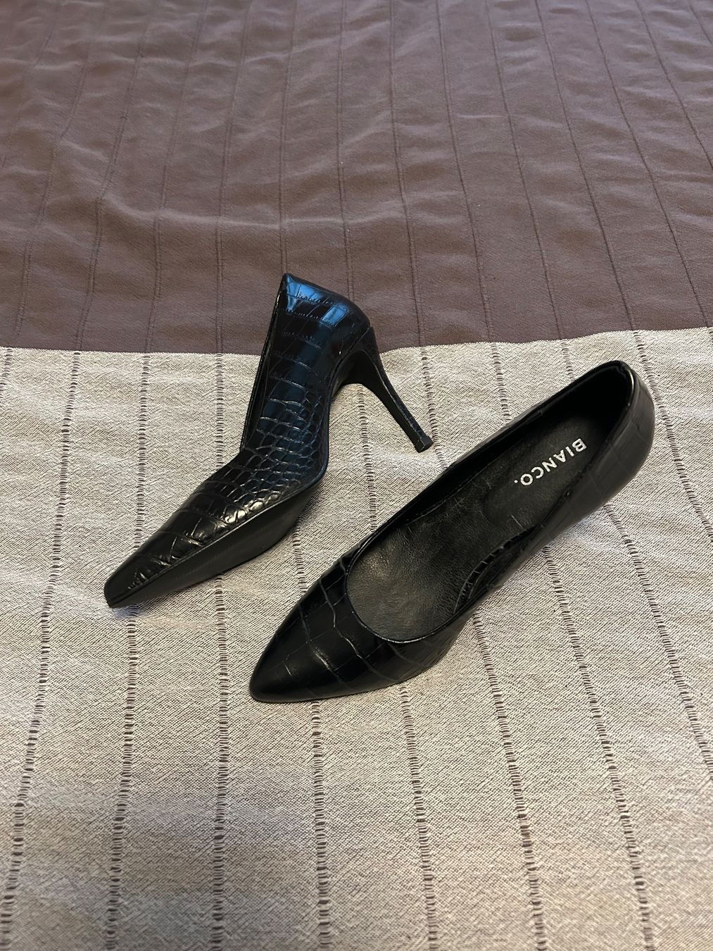 Scarpe da donna: Bianco leder schue Gr. 38 Absatz 9cm – Nuovo (secondo la descrizione) da Zürich venduto da bsudy 5