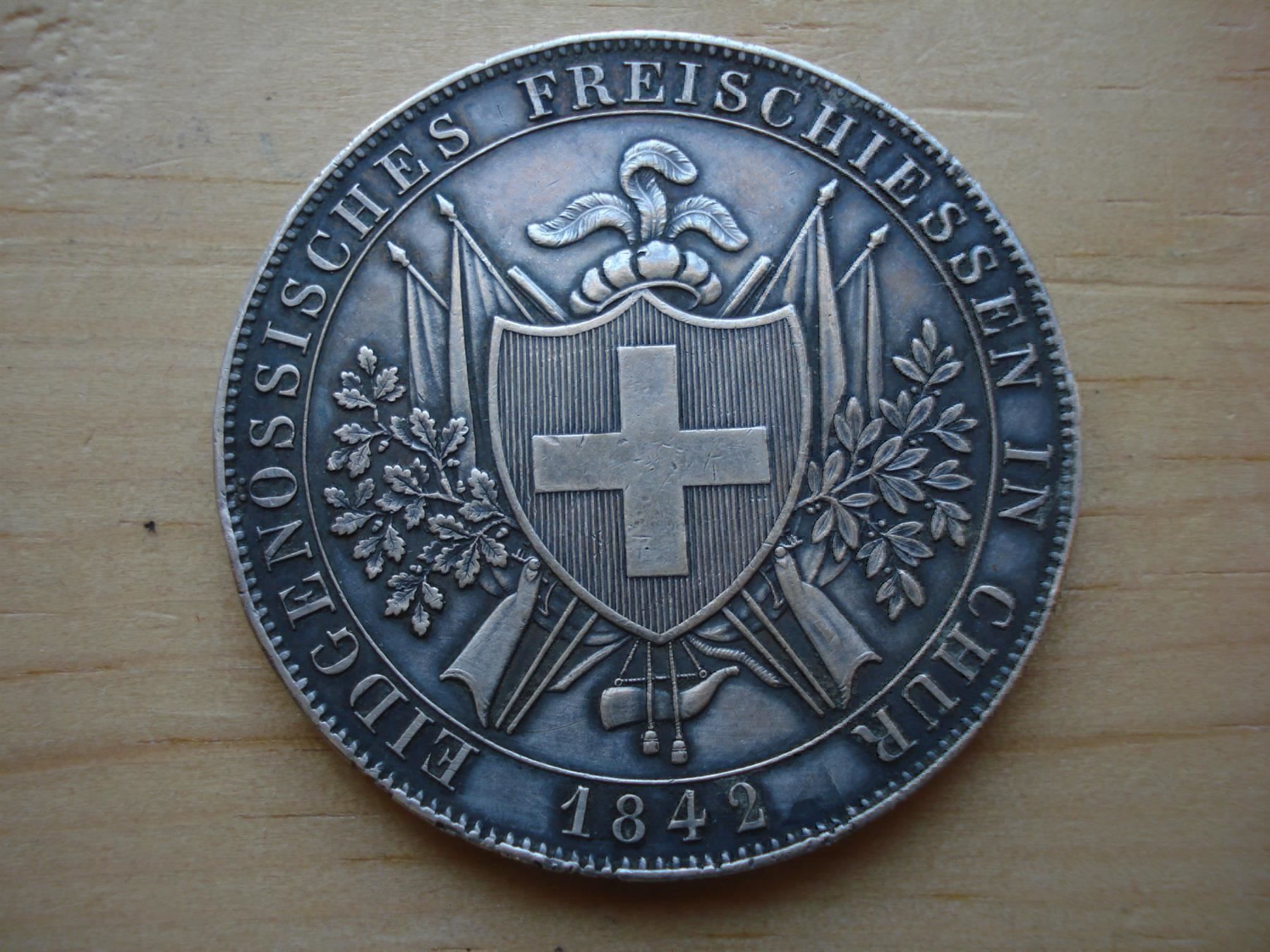 Tutti le monete: (A11)  Chur  1842 – Usato da Erlach venduto da Net-Coins