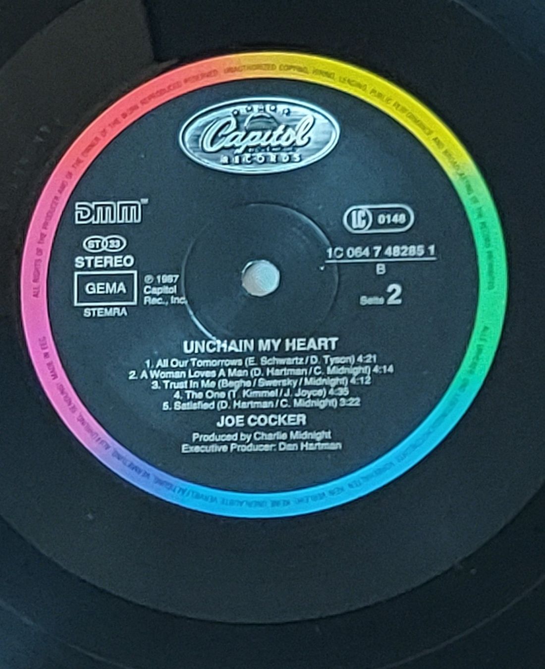 Dischi in vinile: LP - JOE COCKER - UNCHAIN MY HEART – Usato da Steckborn venduto da Quo7 2