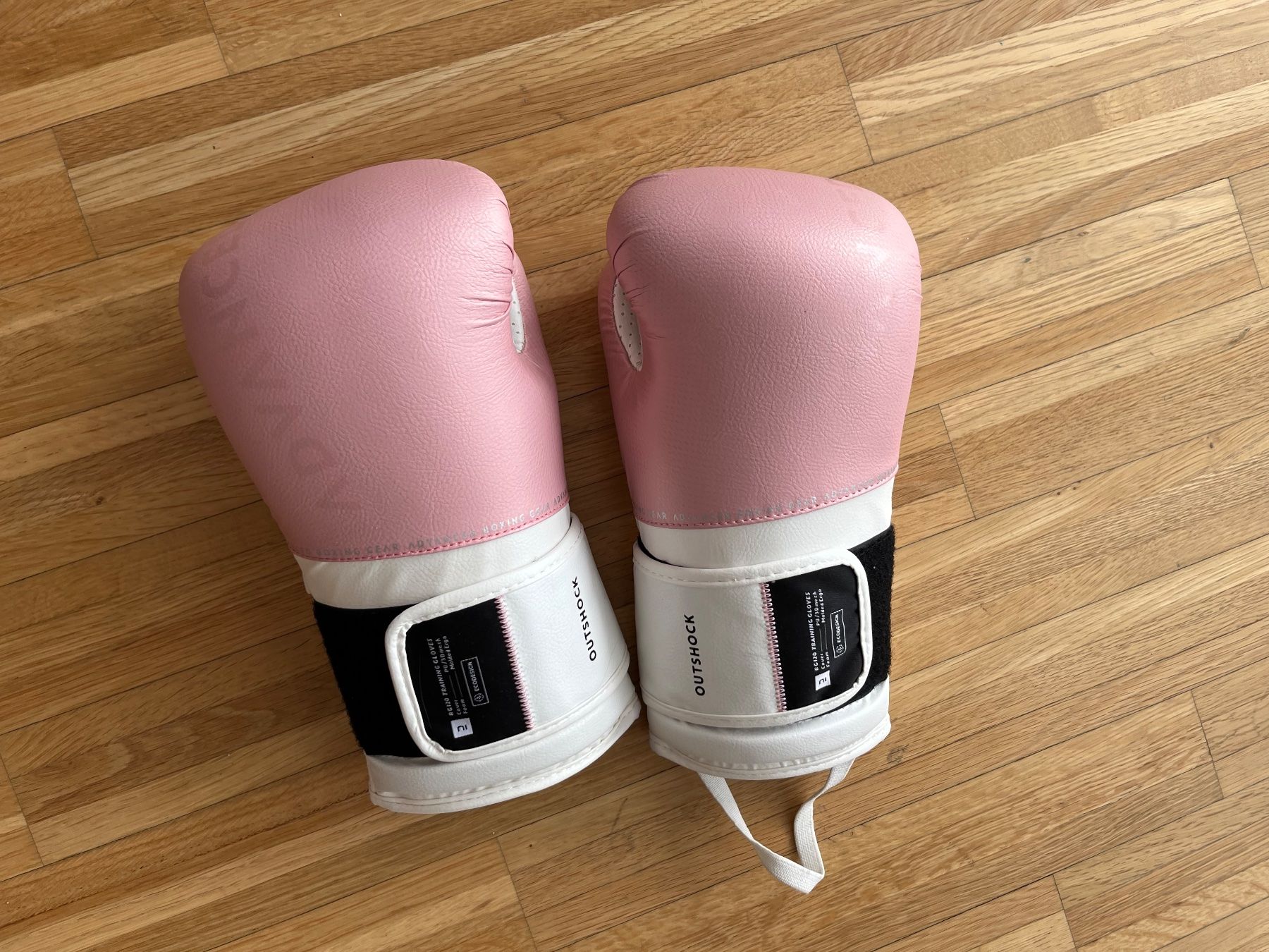 Handschuhe & Handstulpen: Outshock Damen-Boxhandschuhe 120 ergonomisch rosa – Gebraucht aus Root von mele2013