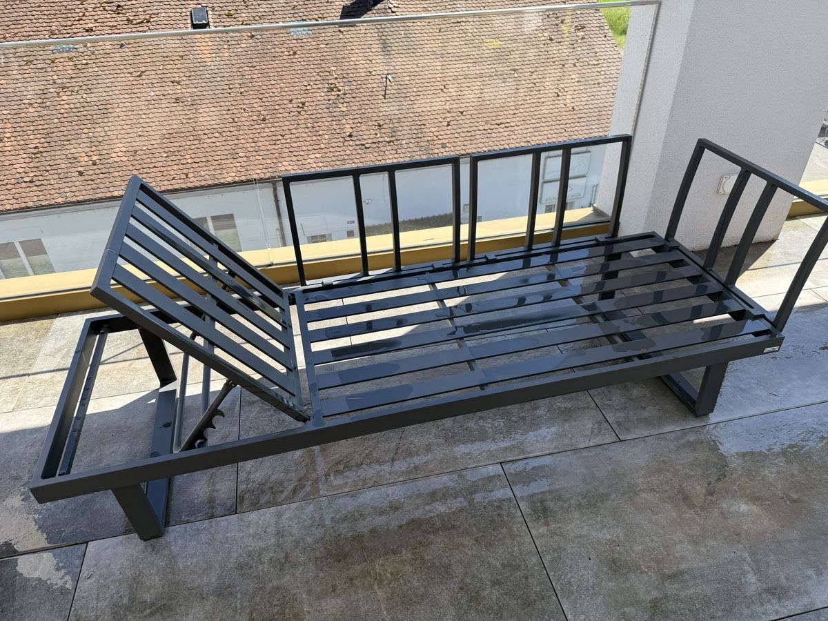 Divani: Lounge Outdoor Set komplett grau – Usato da Lenzburg venduto da Schakim 4