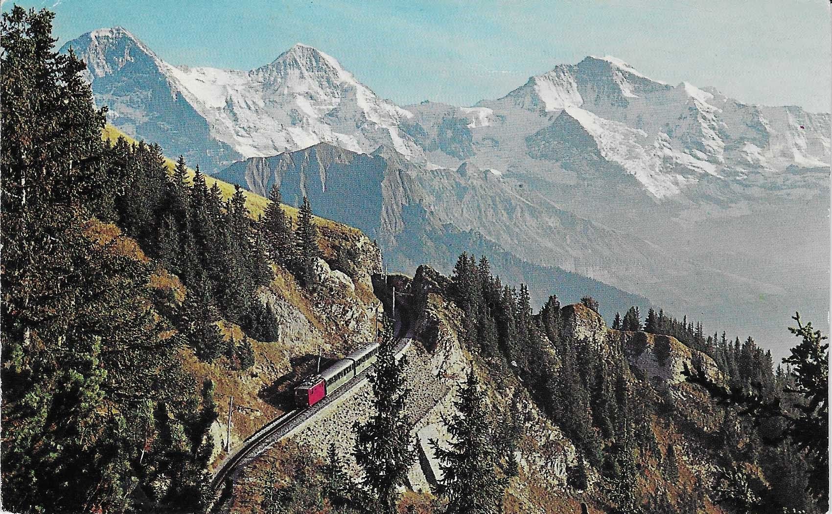 Cartoline postali: Schynige Platte-Bahn – Usato da Rothrist venduto da Stranglehold