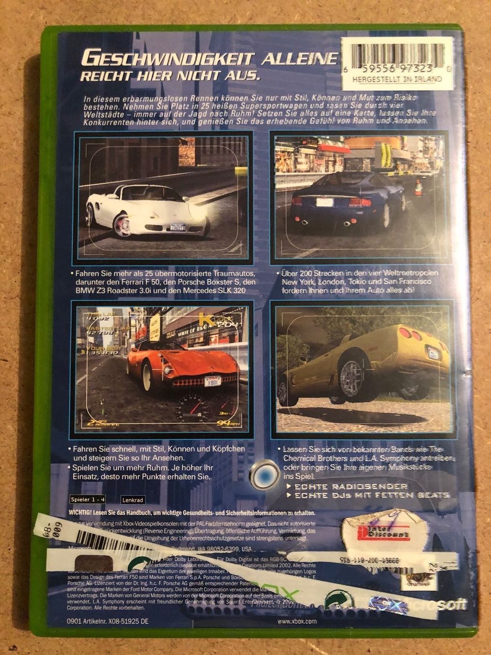 Spiele: Project Gotham Racing für Xbox – Gebraucht aus Kestenholz von Mad18 1