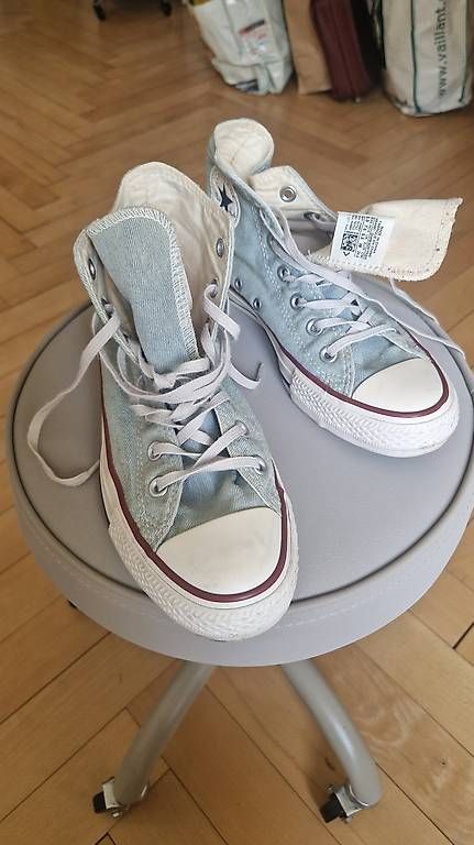 Scarpe da uomo: Converse Turnschuhe Hellblau – Usato da Bern venduto da Sabine032 3