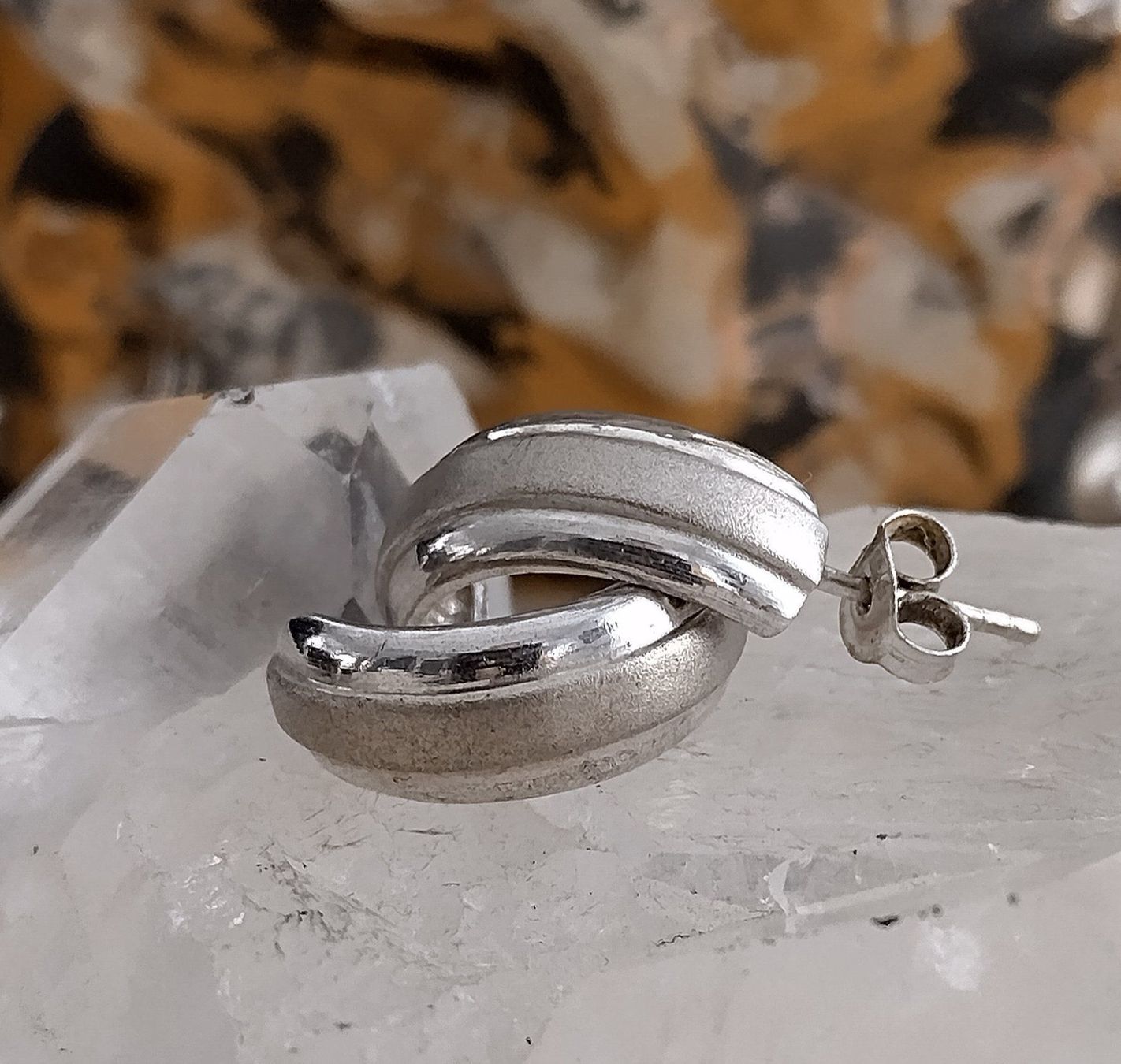 Orecchini pendenti & Orecchini a lobo: OHRRINGE SILBER 925  HALBCREOLEN – Usato da Romanshorn venduto da BoutiqueA