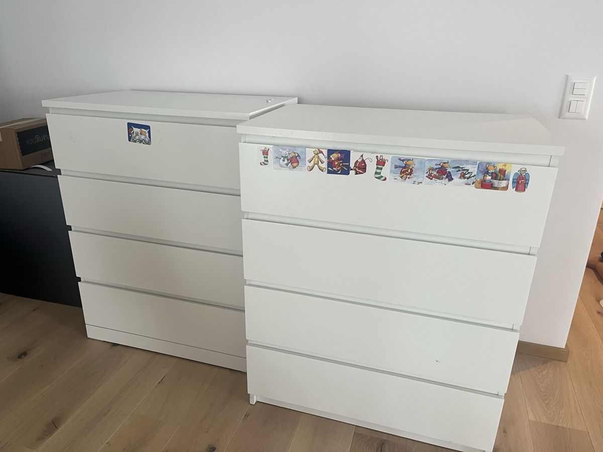 Cassettiere: Kommode weiss 4 Schubladen mit Einteilung guter Zustand – Usato da Küsnacht ZH venduto da mai_7gxr 3
