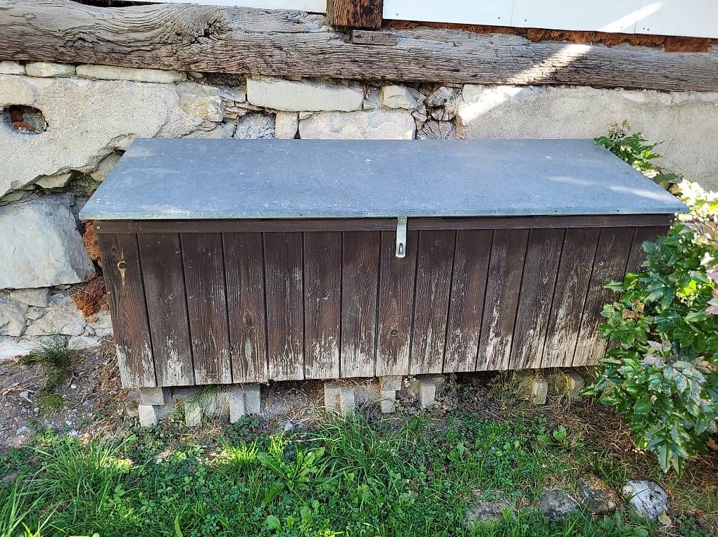 Auflagenboxen: Garten-Gerätekiste Holz – Gebraucht aus Lachen SZ von Shurupi