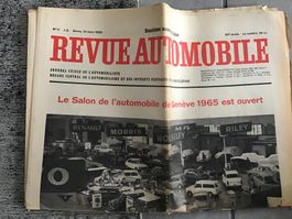 Revue Automobile 24 Seiten, Ausgabe 12. Mars/März 1965