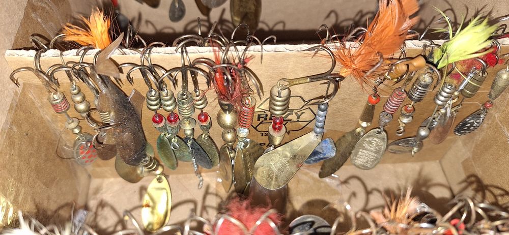 10er Set Spinner Köder - Rotierende Blinker Für Forelle Und Barsch