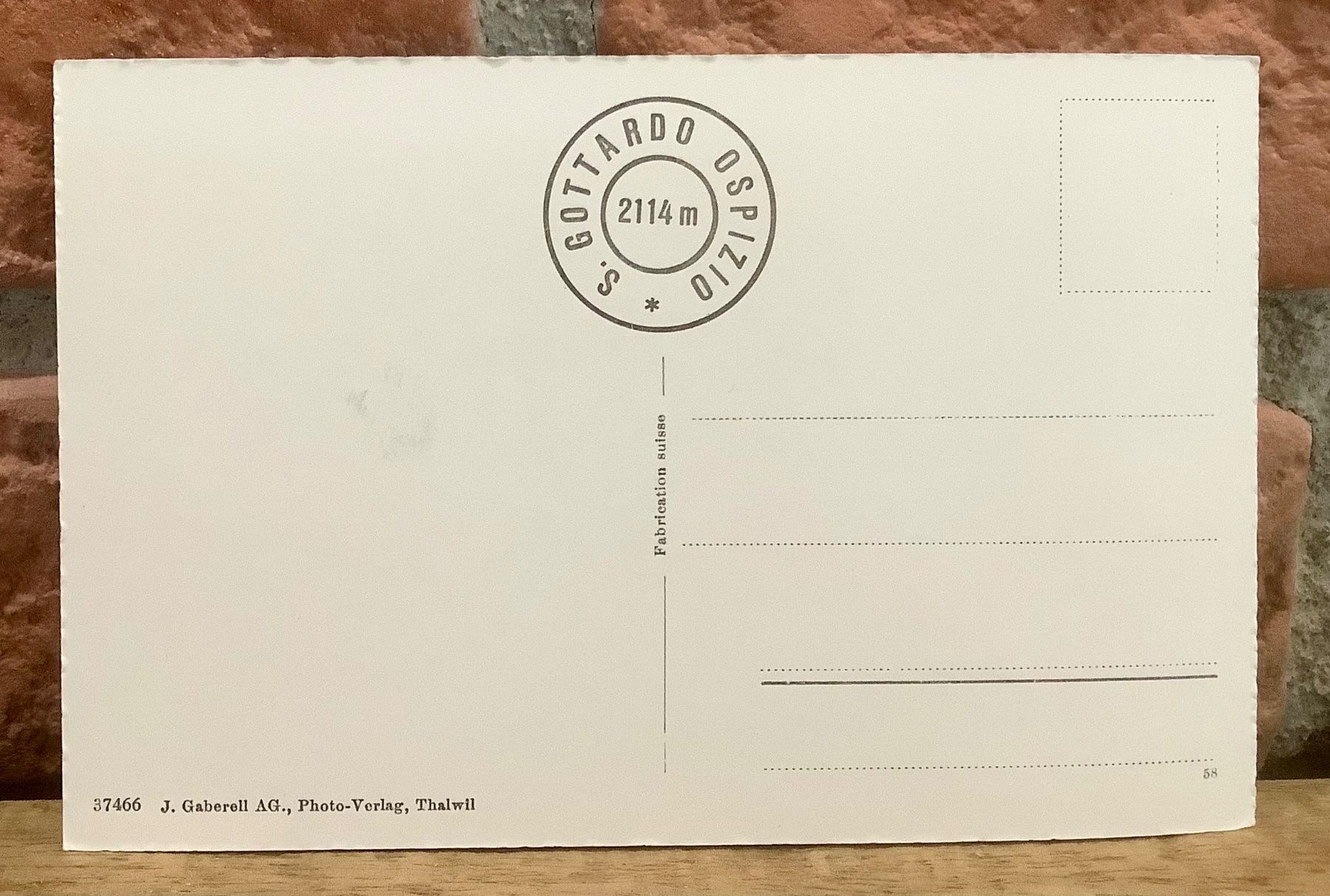 Cartoline postali: GOTTHARD HOSPIZ - Gotthardpass – Usato da Root venduto da ENGLAND-TREASURES 2
