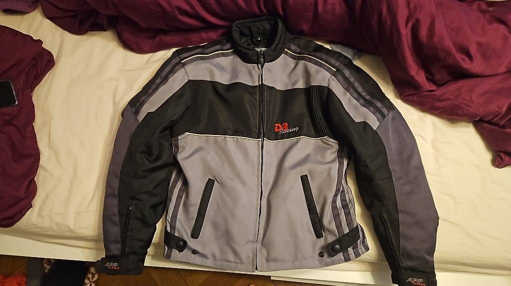 Jacken: Veste moto homme textile. – Gebraucht aus pully von tissapicou