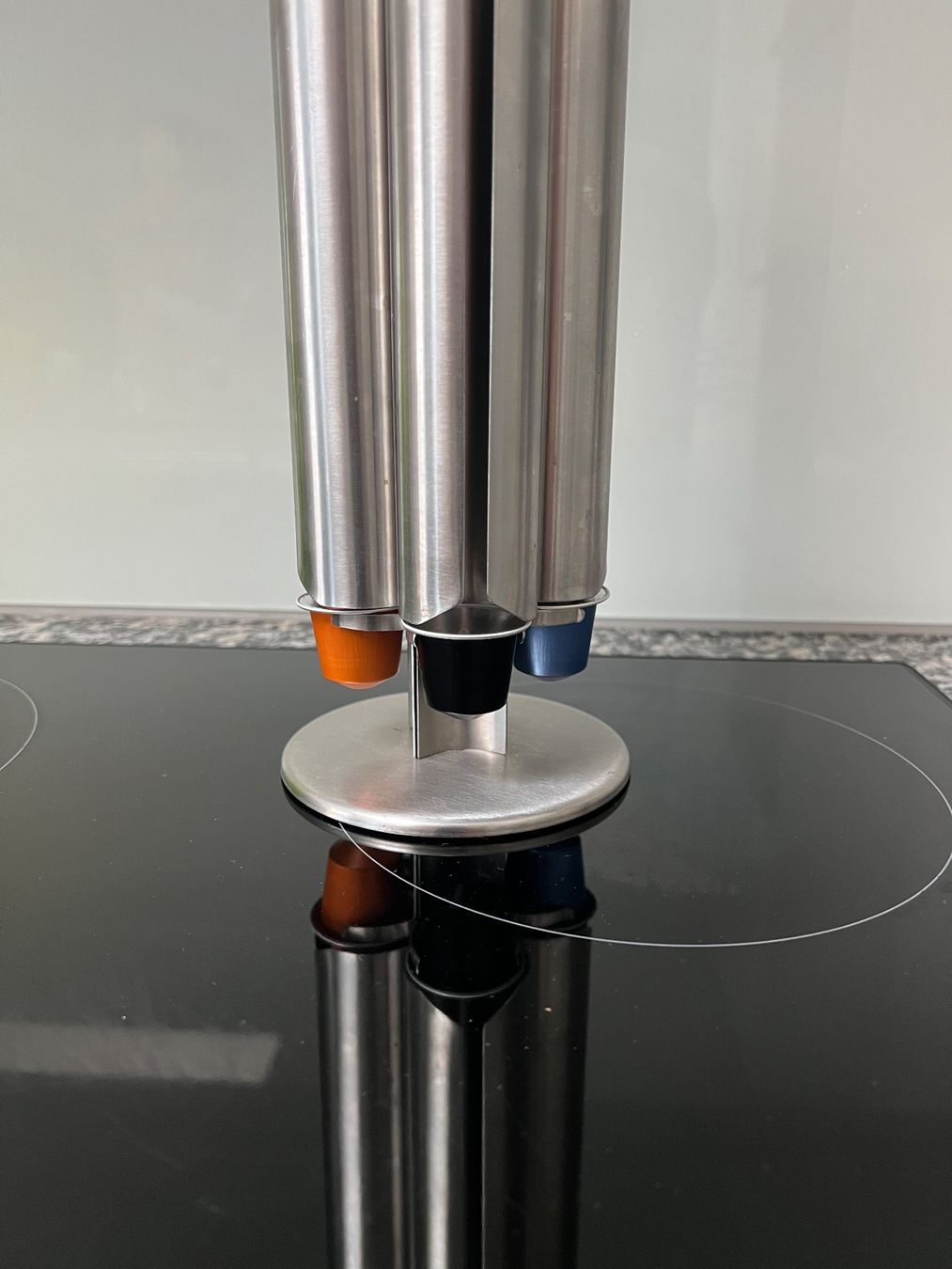 Altro per la casa: Nespresso Chromstahl Kapselständer – Usato da weggis venduto da Isidor333 2