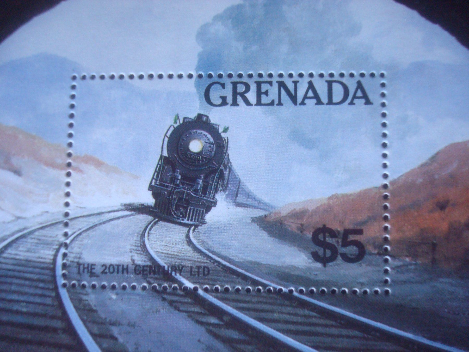 Tutti i francobolli: LOT A ZUG: Grenada Block 105 Michel – Usato da Gordola venduto da Polentaefung 1