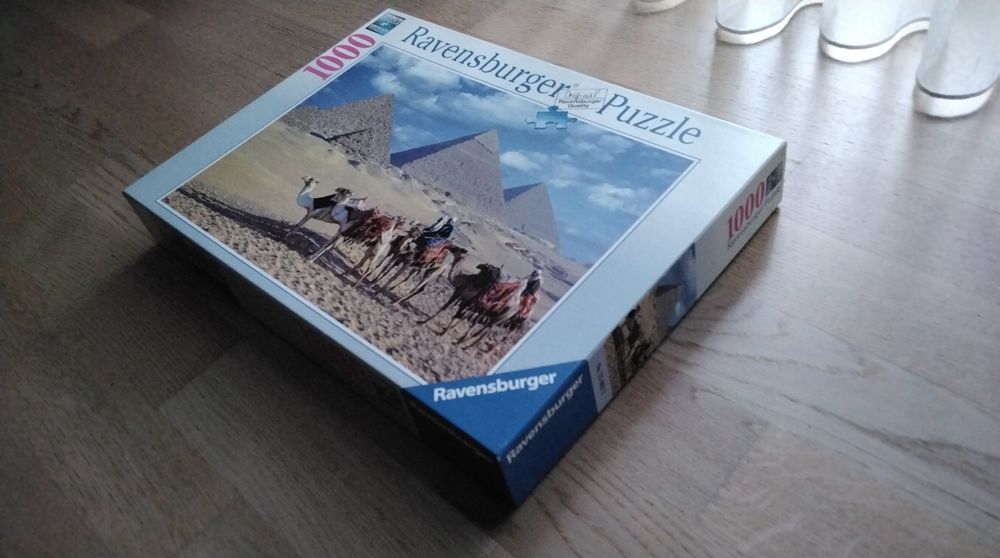 Puzzle 1000 Teile, Pyramide von Giseh,Ägypten (Gebraucht) in ...