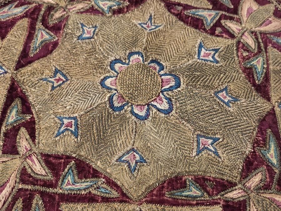 Tessuti: Broderie ancienne Persane Qajar plus que 💯 ans – Usato da Prilly venduto da Sissi_1009 3