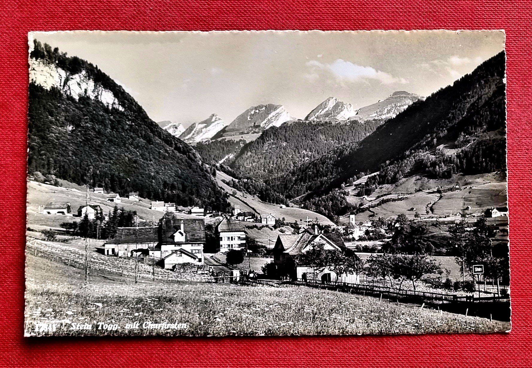 Cartoline postali: Stein - Toggenburg - um 1940 – Usato da Rothrist venduto da RROENK