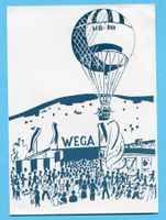 Ballonkarte 1967-32 gestempelt Güttingen anl. der WEGA