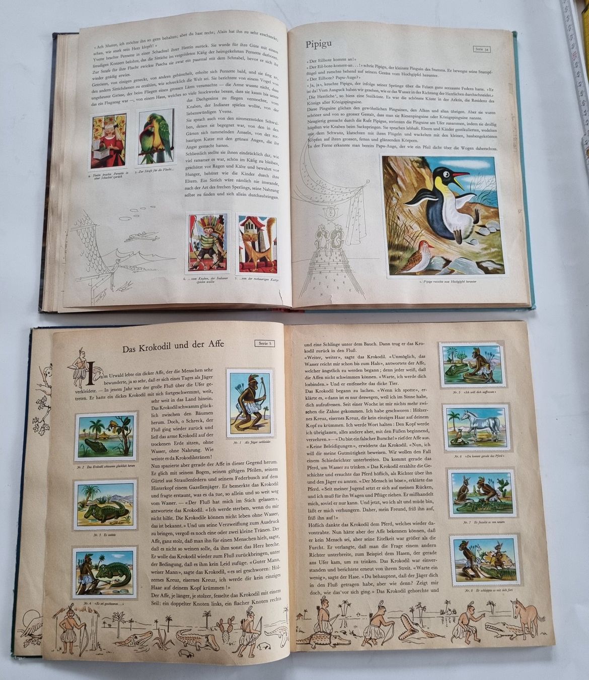 Libri: 2 nostalgische Tiermärchen-Bücher, Retro – Usato da Opfikon venduto da Diversamente 5