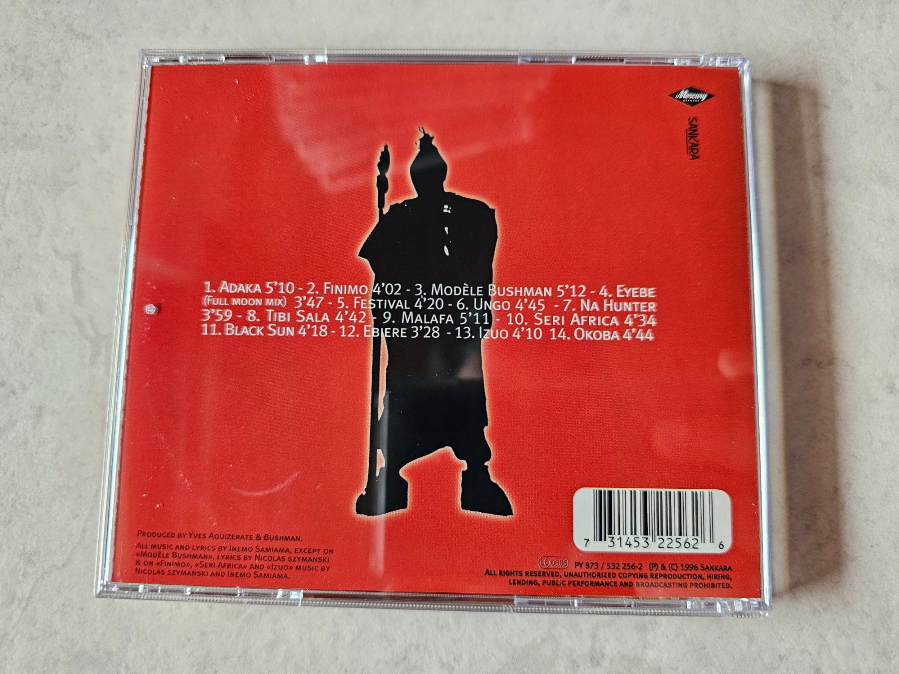 CD: Bushman  -  Bushman – Usato da Schneisingen venduto da backstore24 1