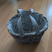 Schöner Korb aus Weide mit Griff - Frühlingsdeko!