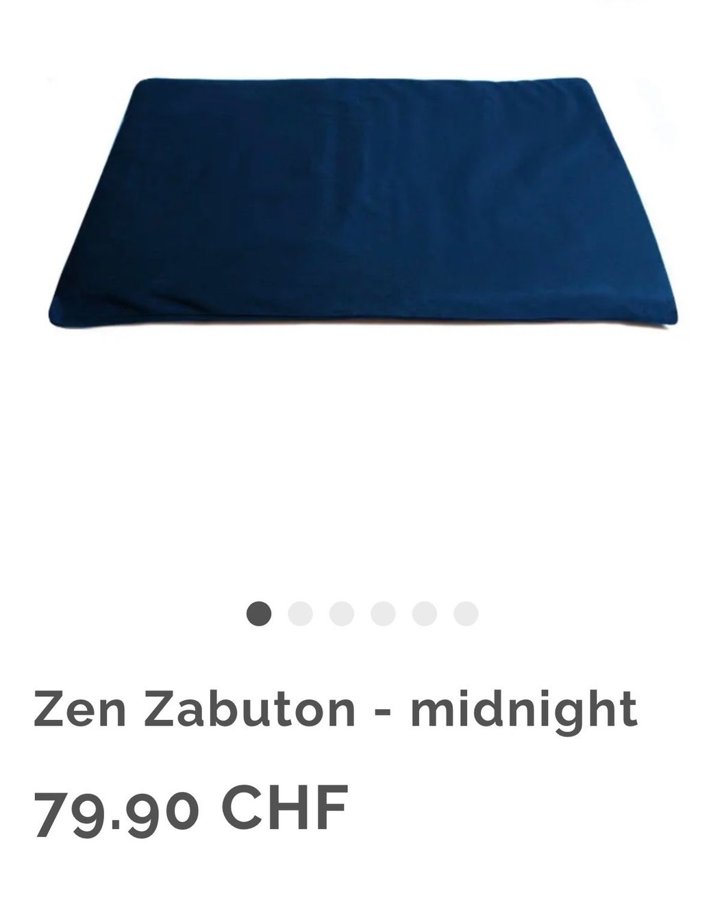 Fasciatoi & Accessori: Zen Zabuton - midnight – Usato da Rapperswil SG venduto da Bruni1994
