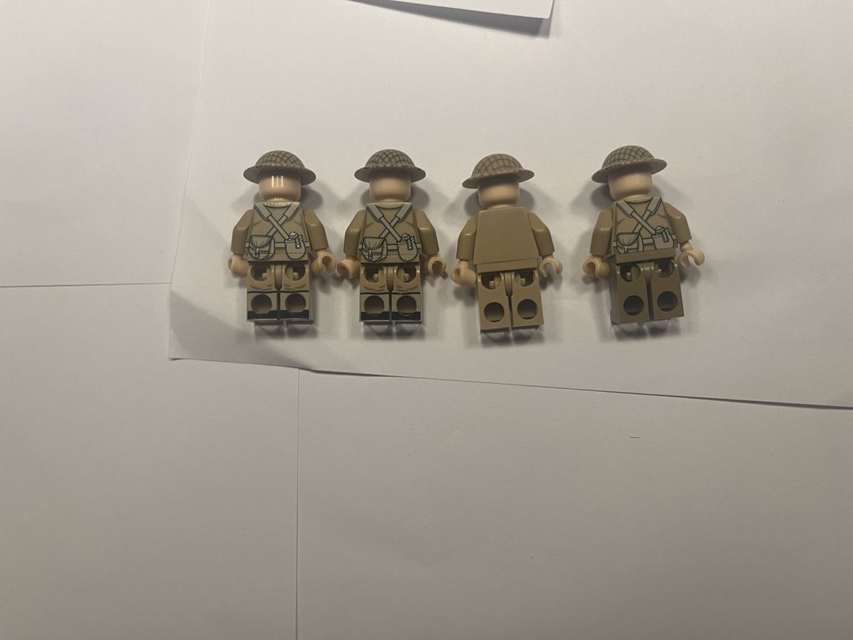 Statuette: Custom Ww2 Britischesoldaten Klembaustein – Nuovo (secondo la descrizione) da St. Margarethen TG venduto da nic_n9n5 2